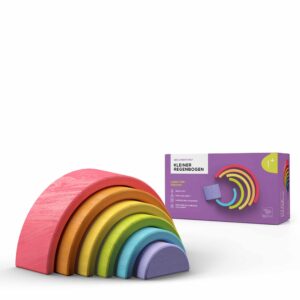 Merle-Toys-Regenbogen aus Buchenholz